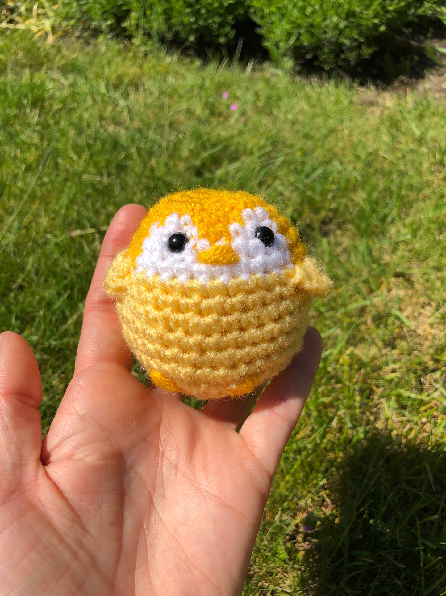 Amigurumi pinguïn geel