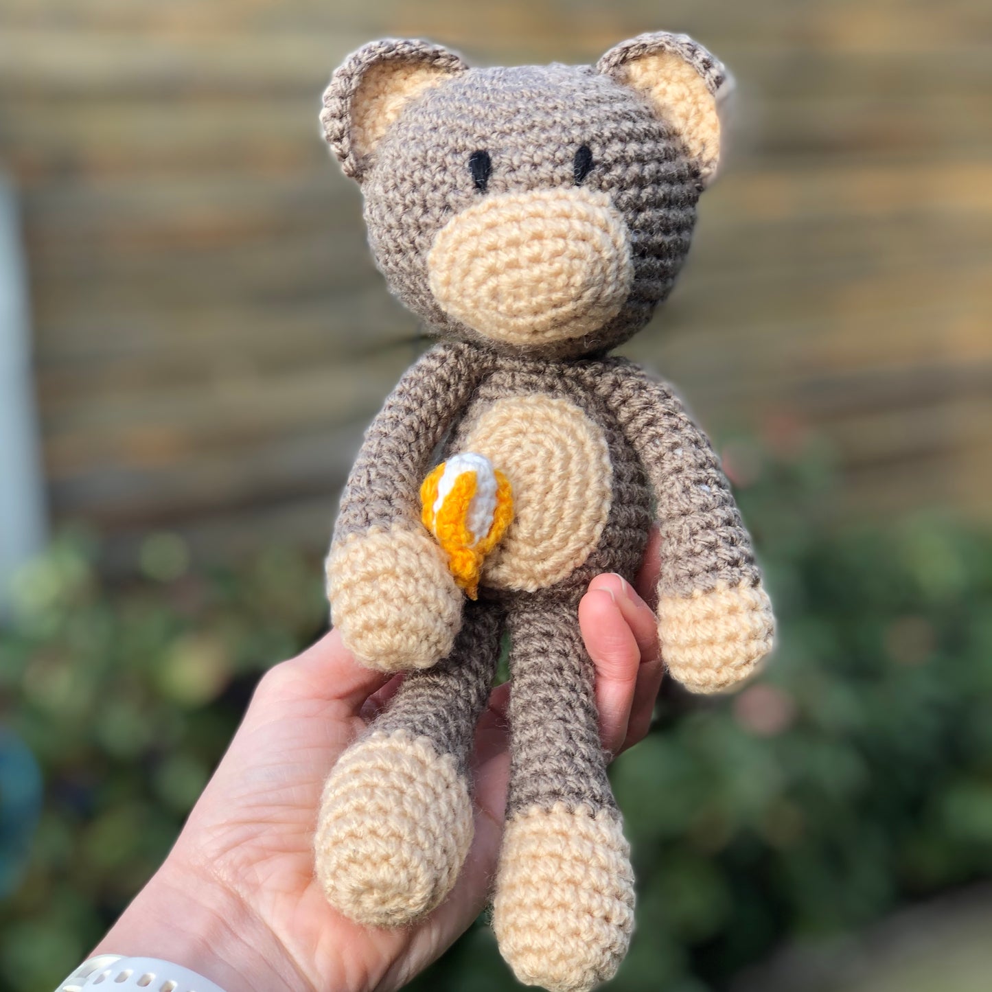 Amigurumi aap met banaan