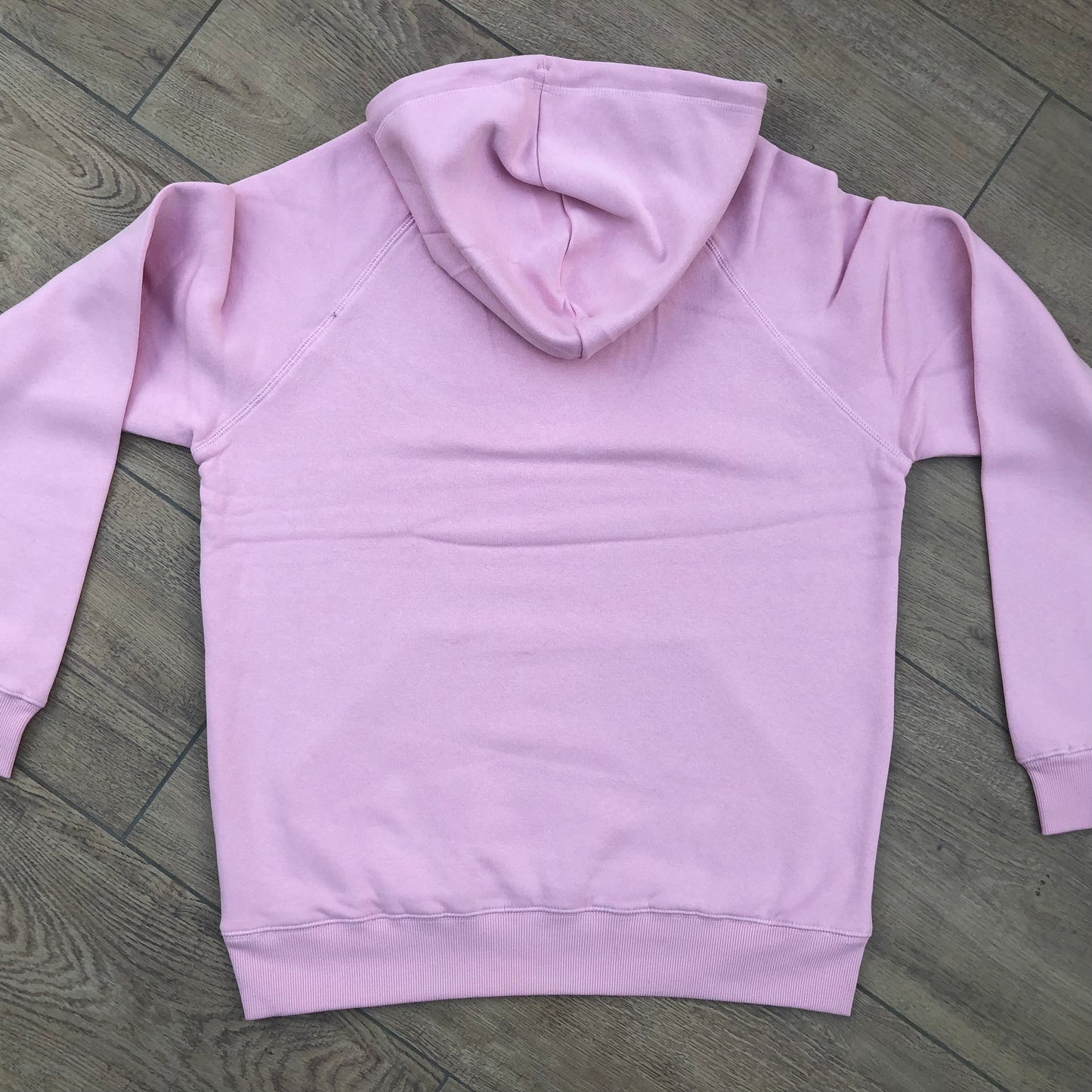 Hoodie met grote & kleine opdruk