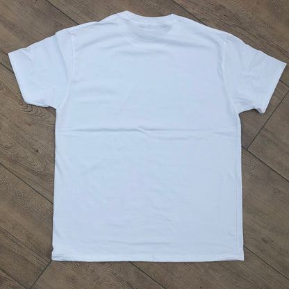 T-shirt man met grote opdruk