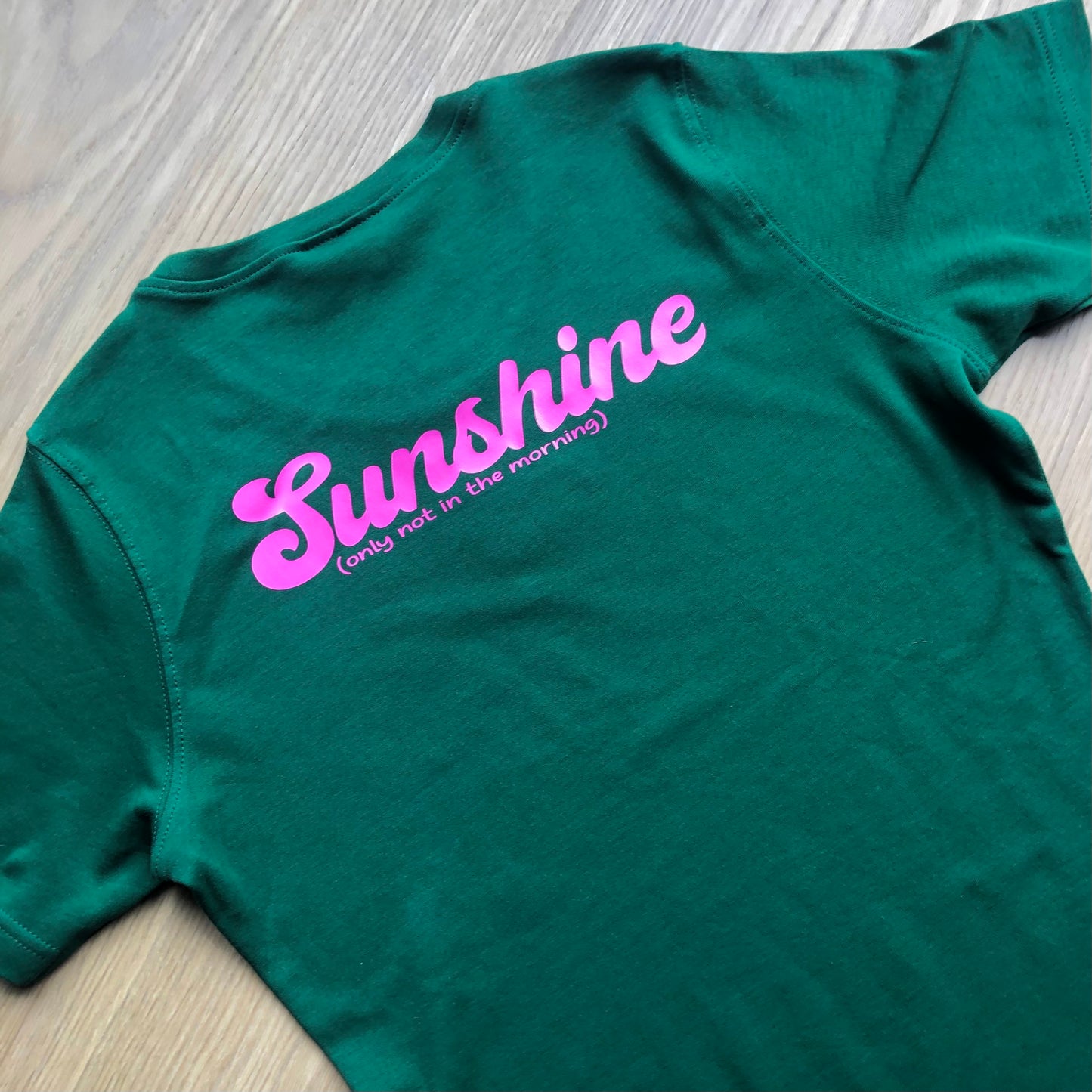 T-shirt vrouw met grote opdruk