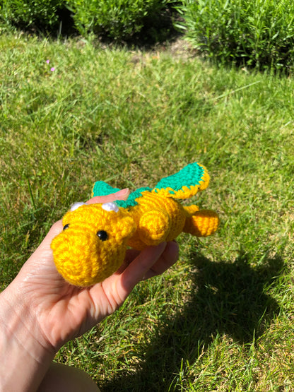 Amigurumi draak