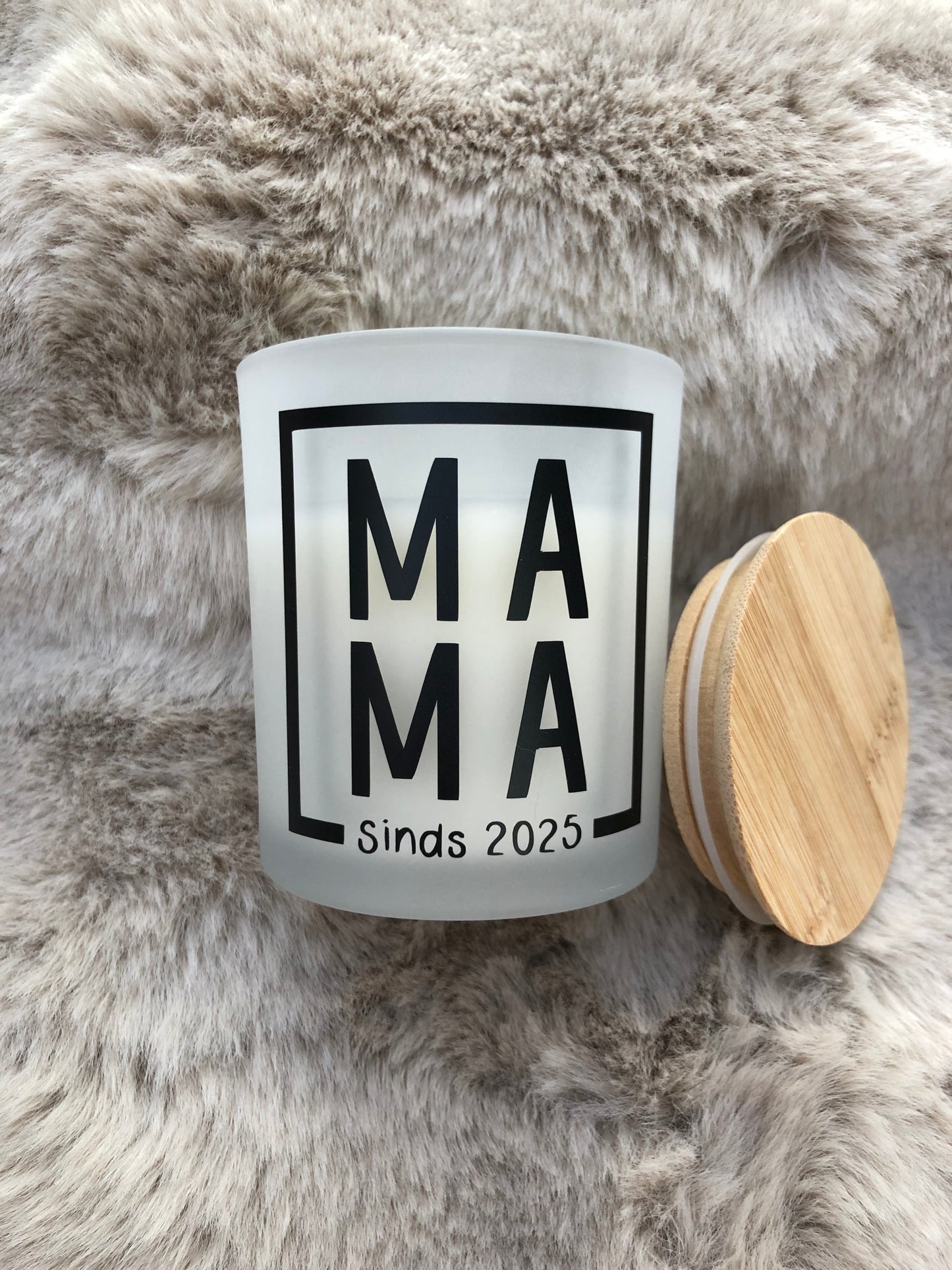 Kaars “mama sinds…”