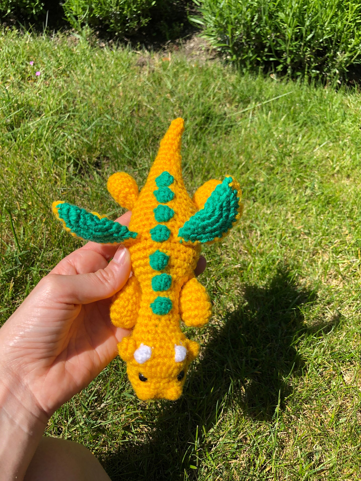 Amigurumi draak