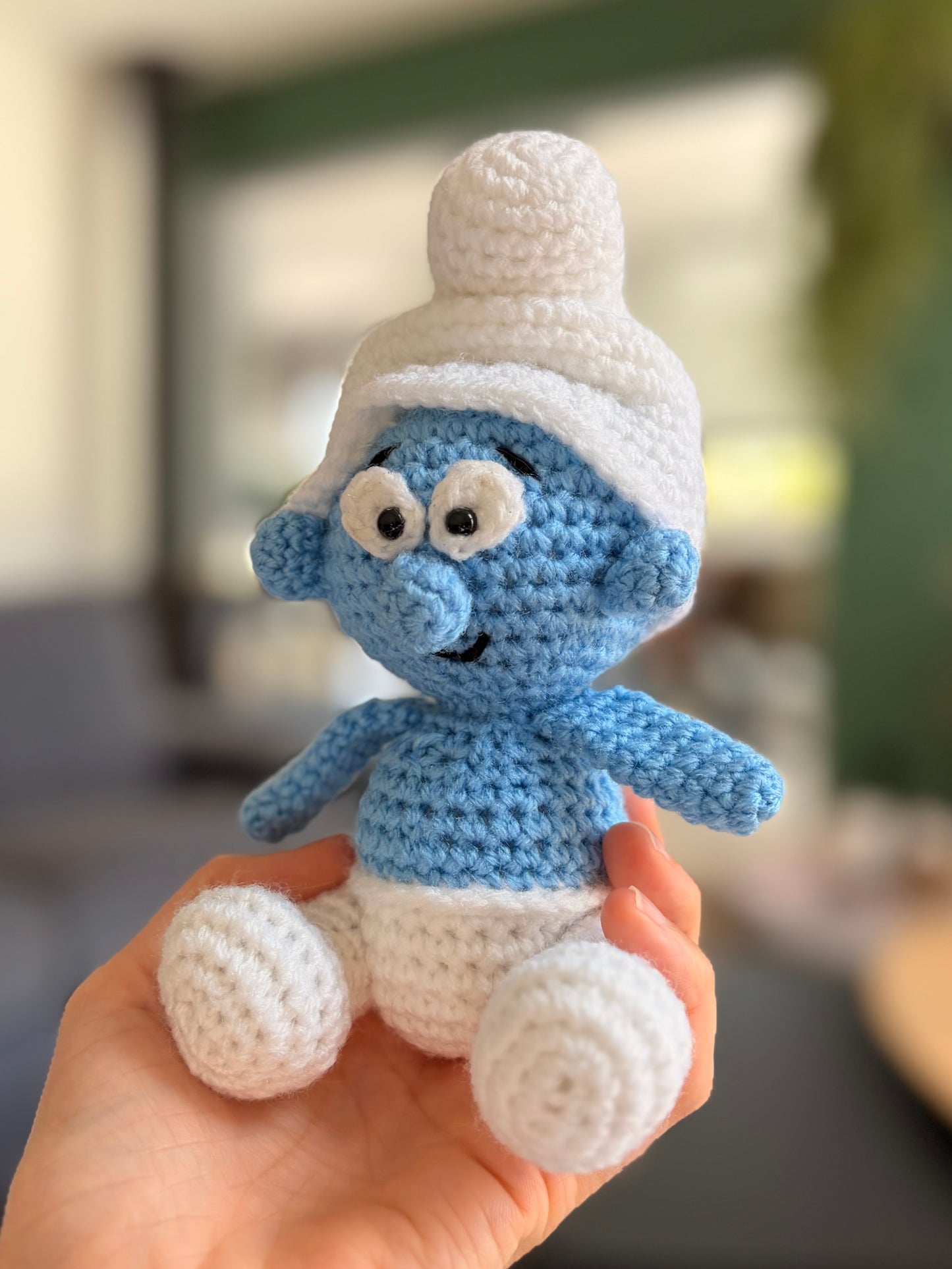 Amigurumi smurf