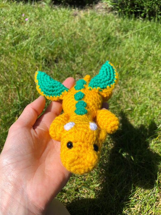 Amigurumi draak