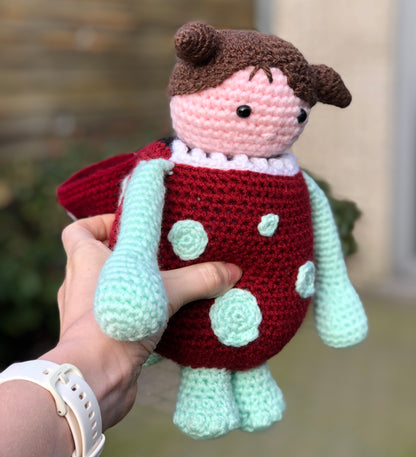 Amigurumi meisje + monster