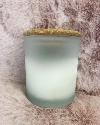 Geurkaars vanille eigen tekst