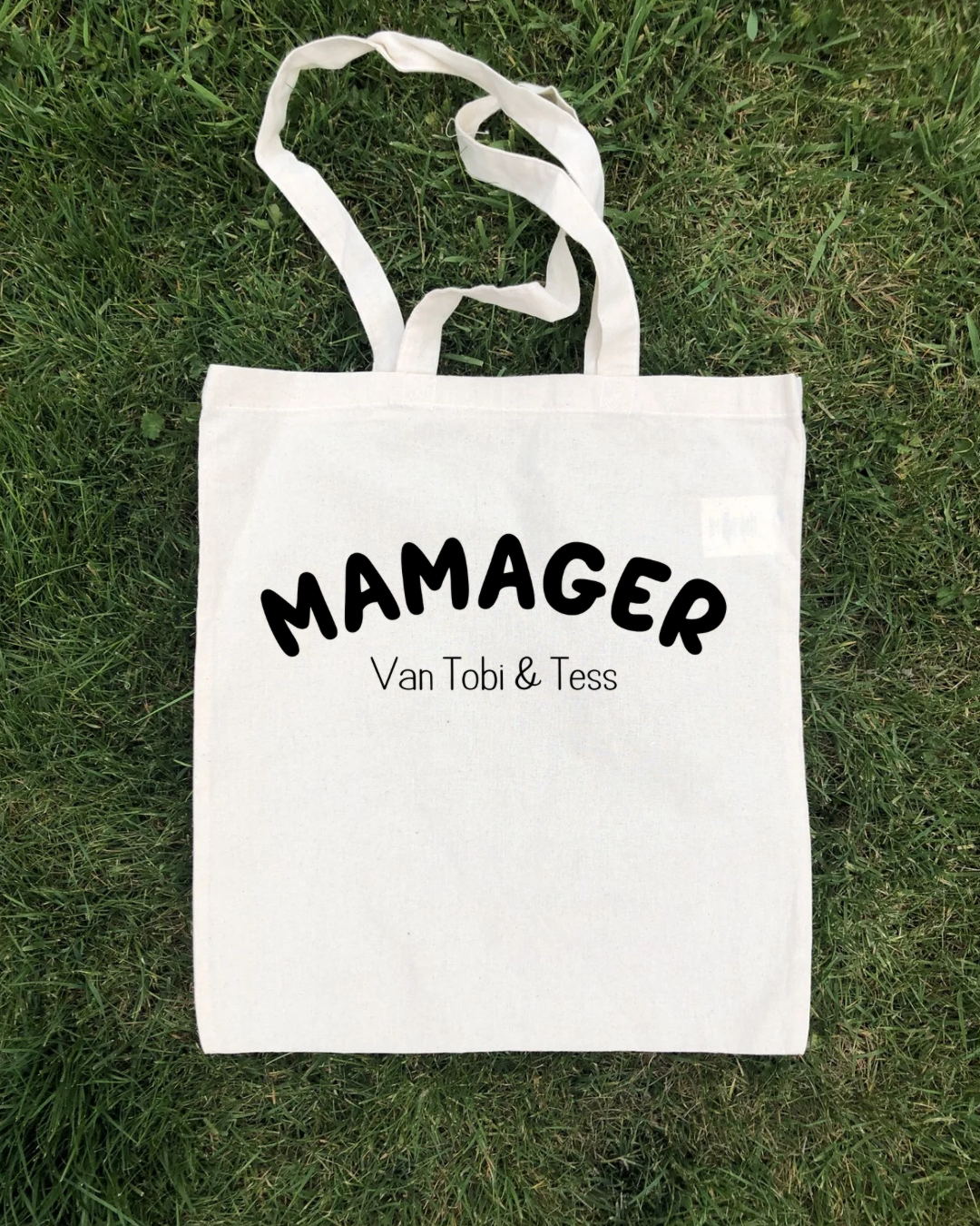 Canvastas “mamager van…”