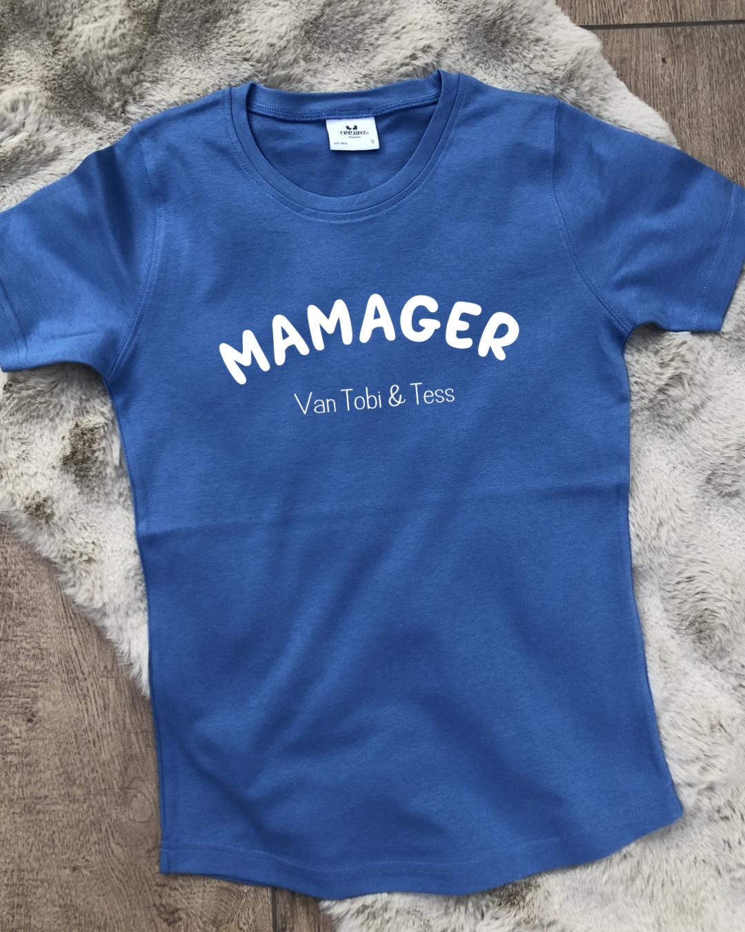 T-shirt “Mamager van…”